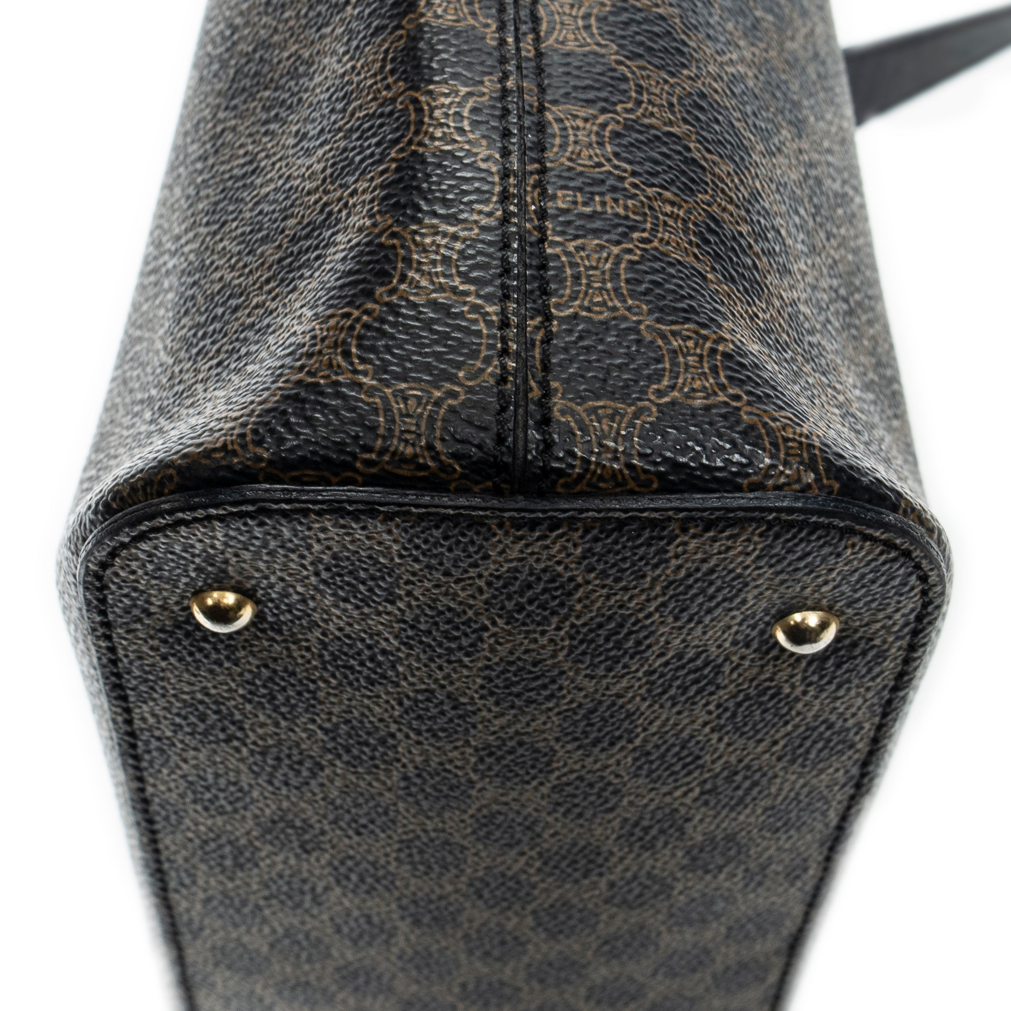 Shoulder bag Zip Tote Brown Macadam Coated Canvas