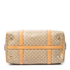 Handbag Vintage Small Boston Beige Macadam Coated Canvas