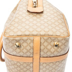 Handbag Vintage Small Boston Beige Macadam Coated Canvas
