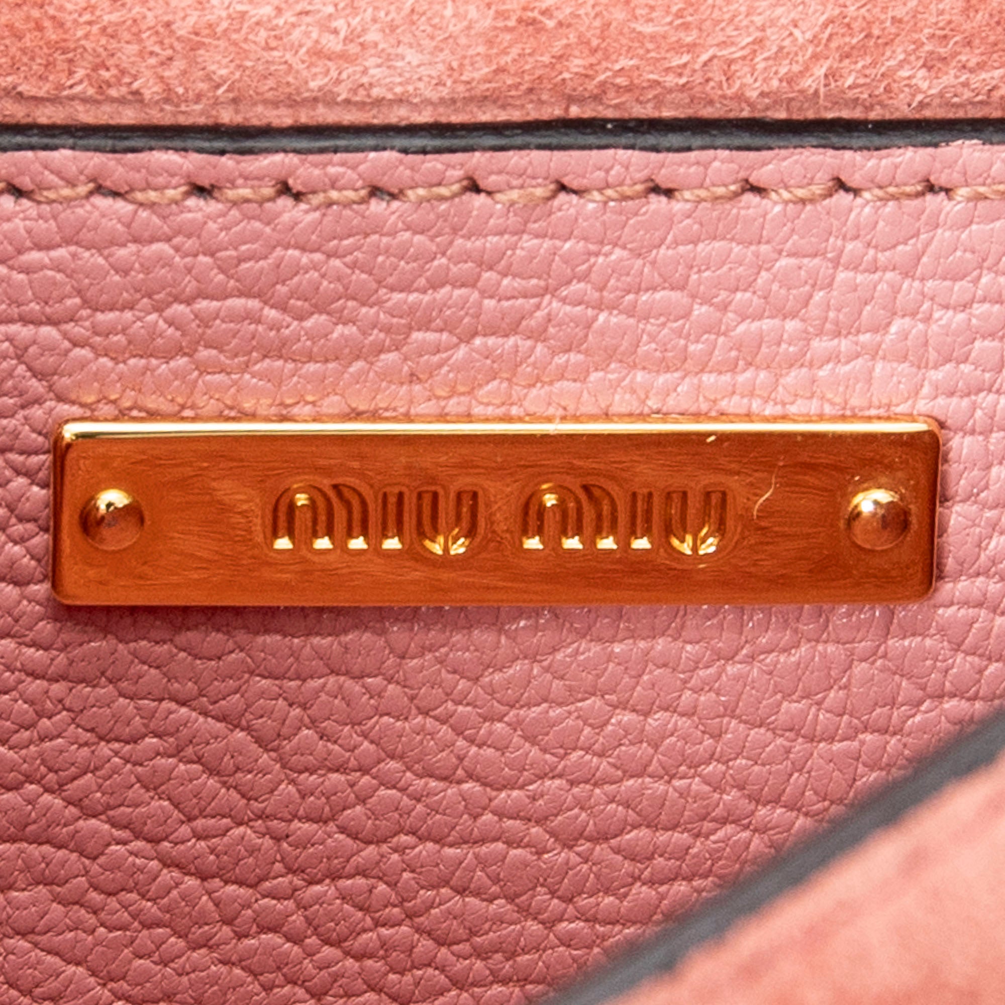 Shoulder bag Flap Crossbody Pink Goatskin Leather