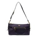 Shoulder bag Zip Shoulder Bag Purple Nylon Canvas