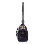Shoulder bag Zip Shoulder Bag Purple Nylon Canvas