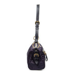 Shoulder bag Zip Shoulder Bag Purple Nylon Canvas