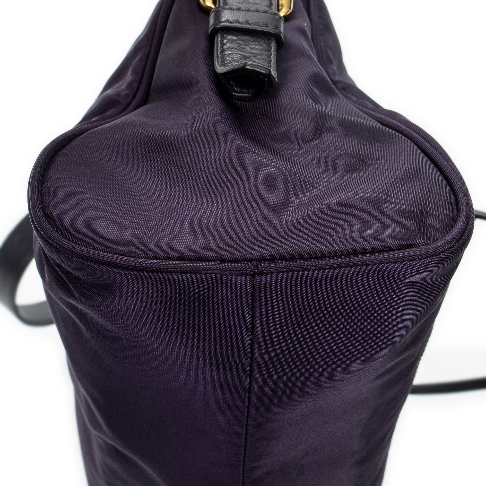 Shoulder bag Zip Shoulder Bag Purple Nylon Canvas