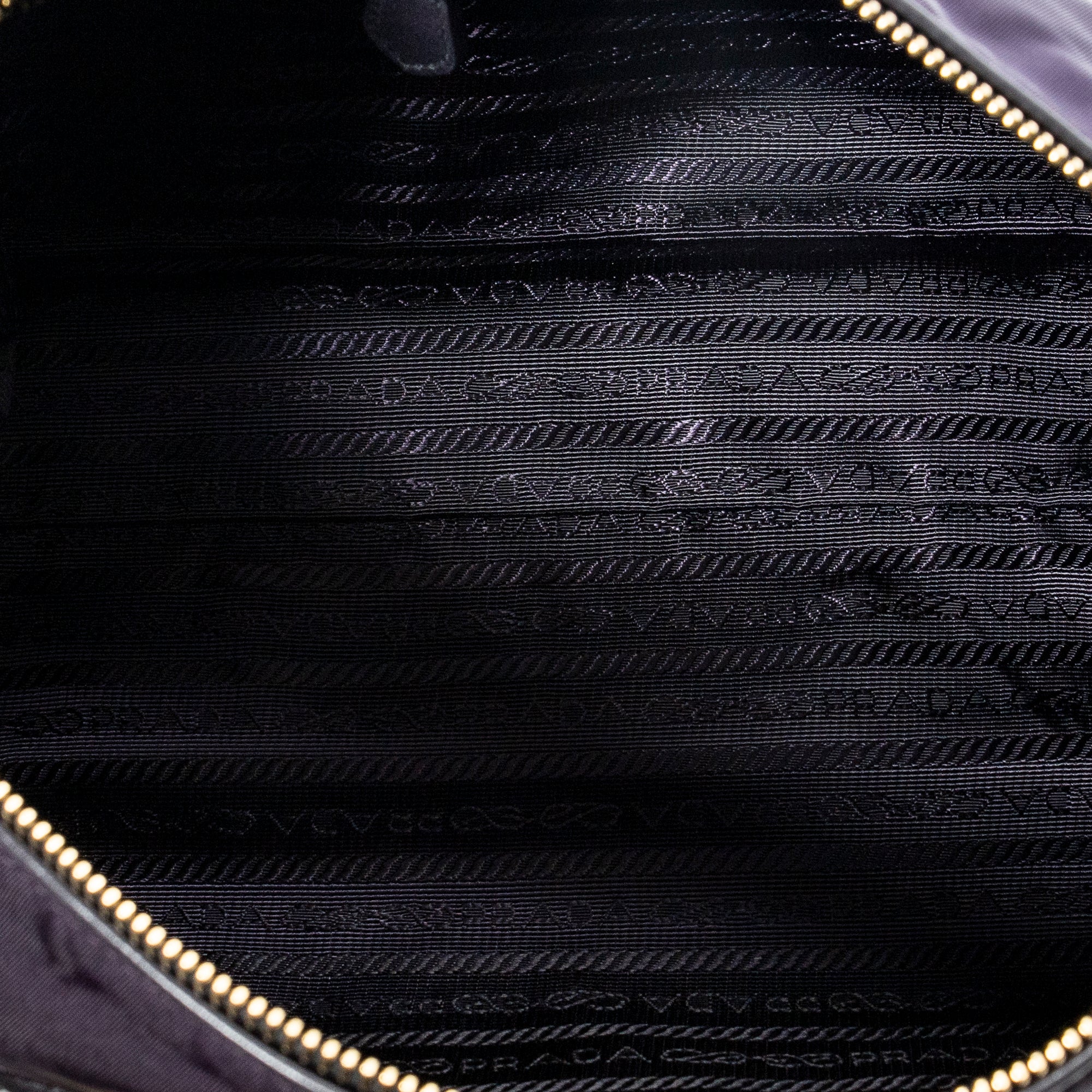 Shoulder bag Zip Shoulder Bag Purple Nylon Canvas