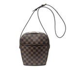 Shoulder bag Ipanema PM Brown Damier Ebene