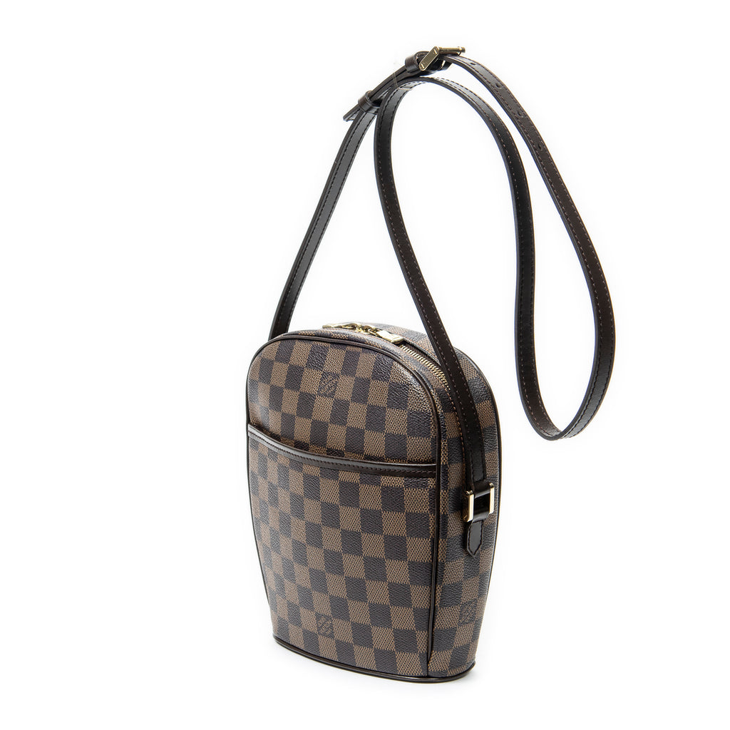 Shoulder bag Ipanema PM Brown Damier Ebene