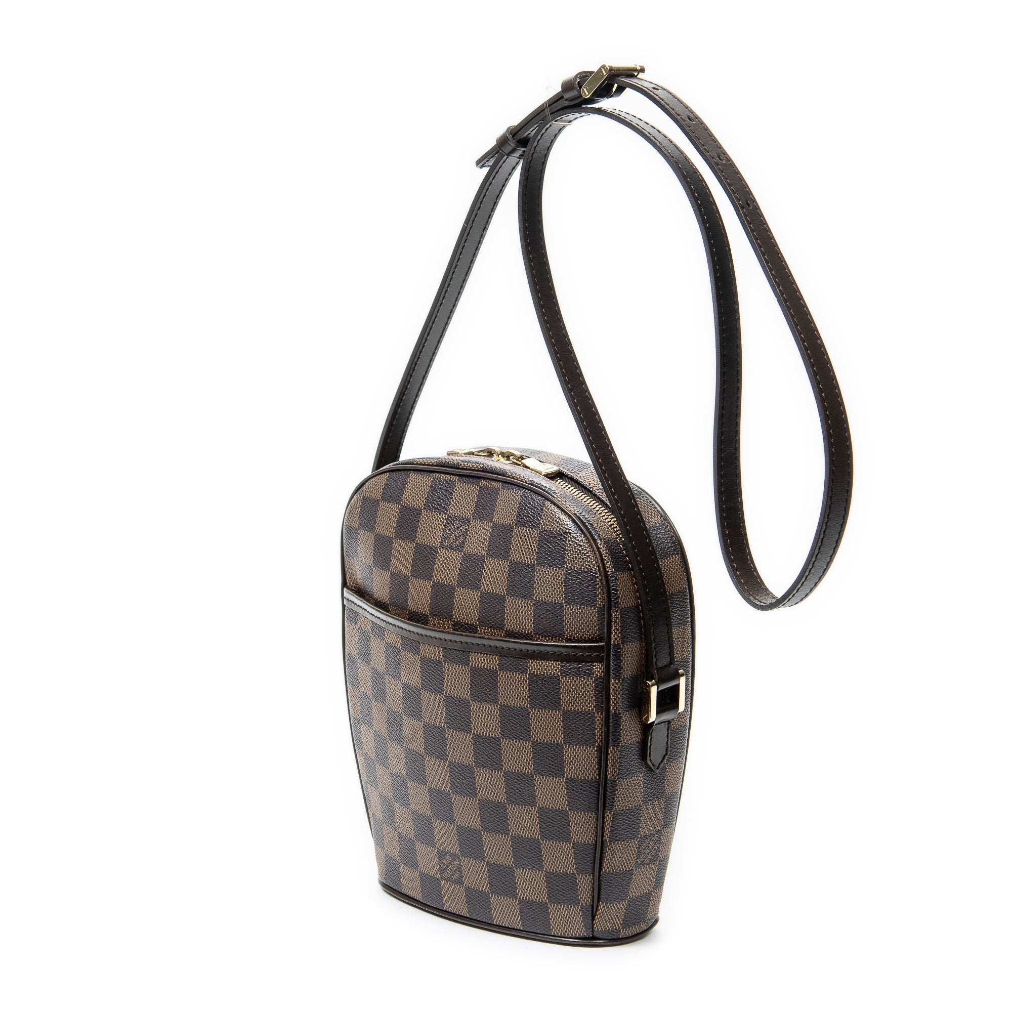 Shoulder bag Ipanema PM Brown Damier Ebene