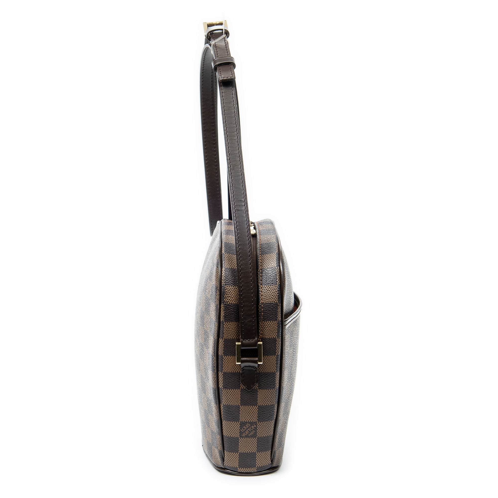 Shoulder bag Ipanema PM Brown Damier Ebene
