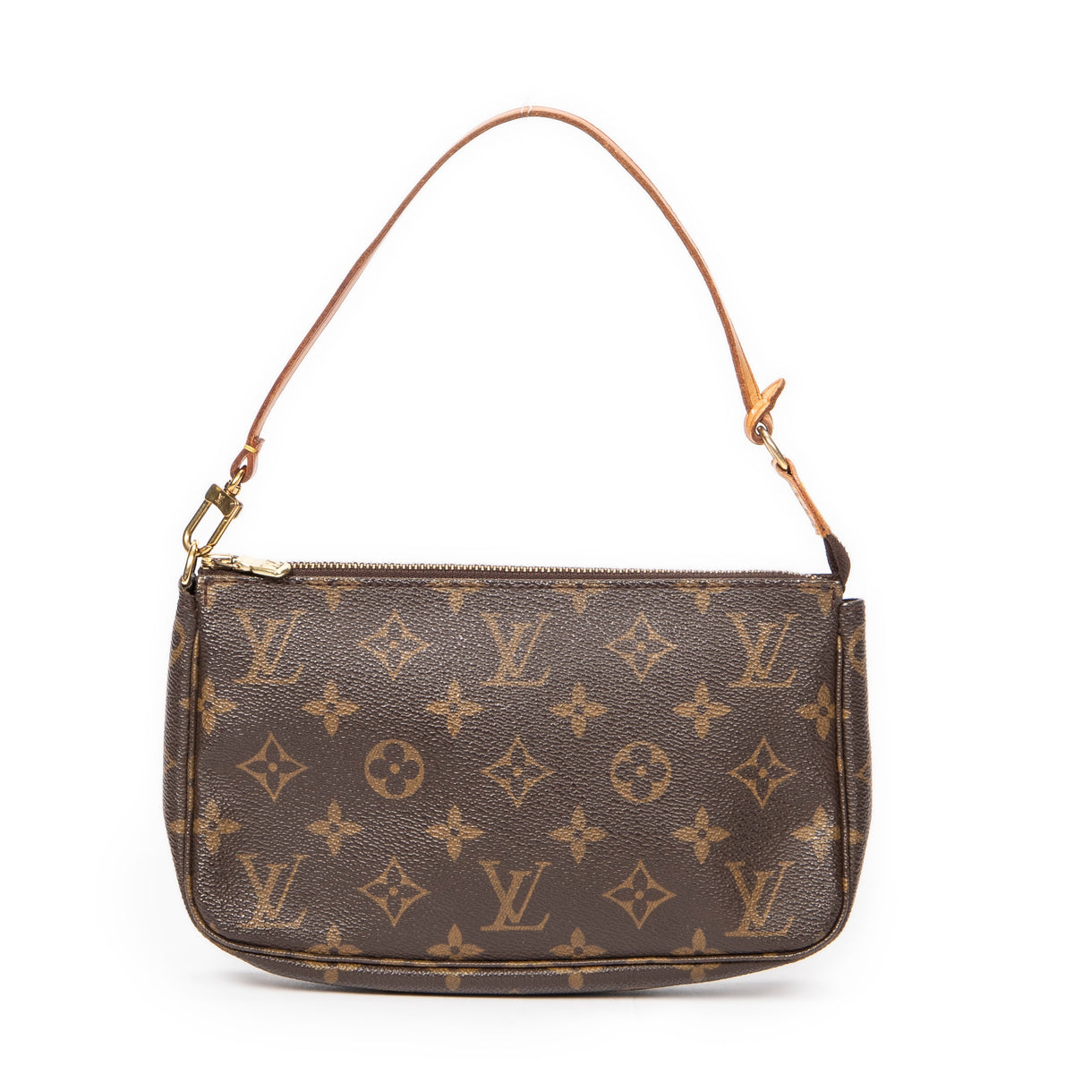 Pouch Pochette Accessoires Brown Monogram Canvas