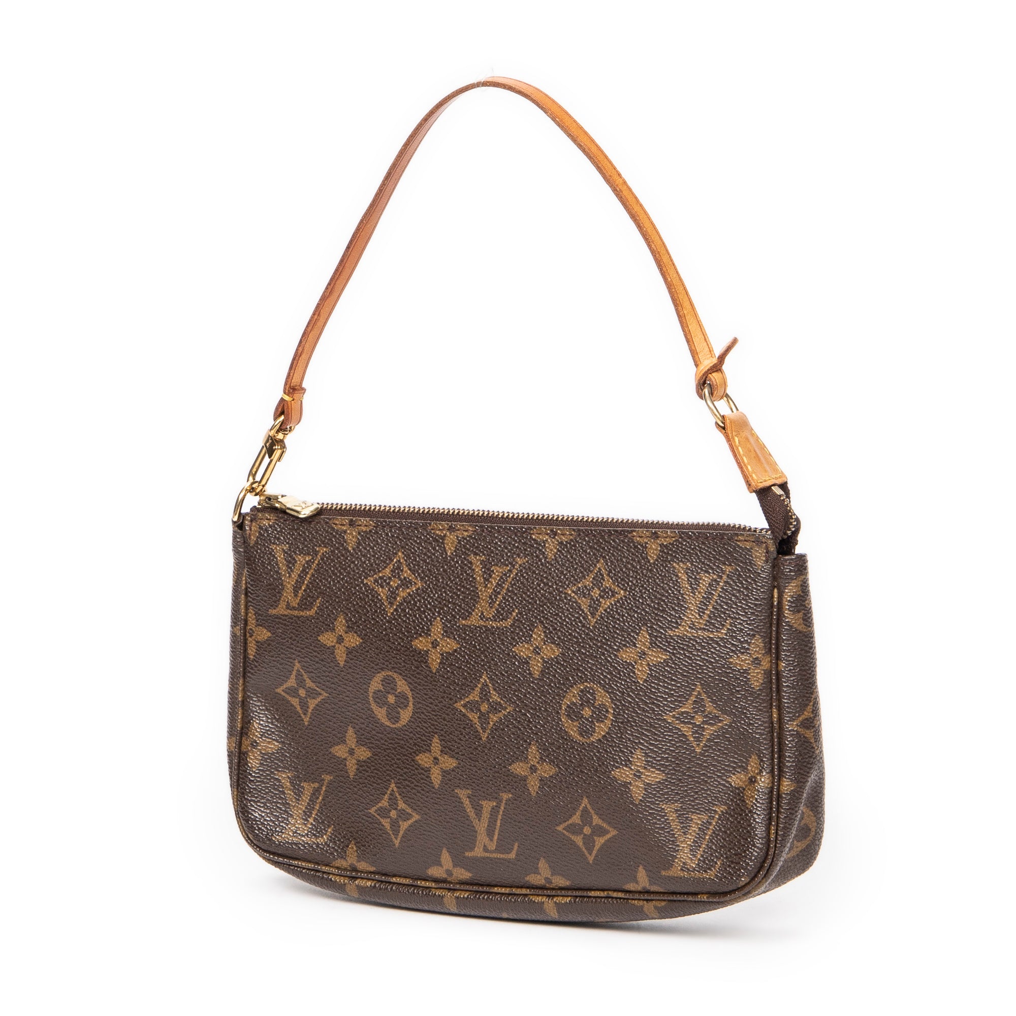 Pouch Pochette Accessoires Brown Monogram Canvas