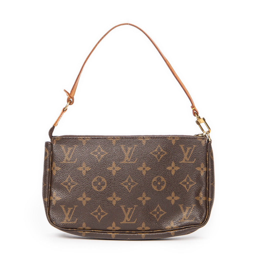 Pouch Pochette Accessoires Brown Monogram Canvas