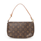 Pouch Pochette Accessoires Brown Monogram Canvas
