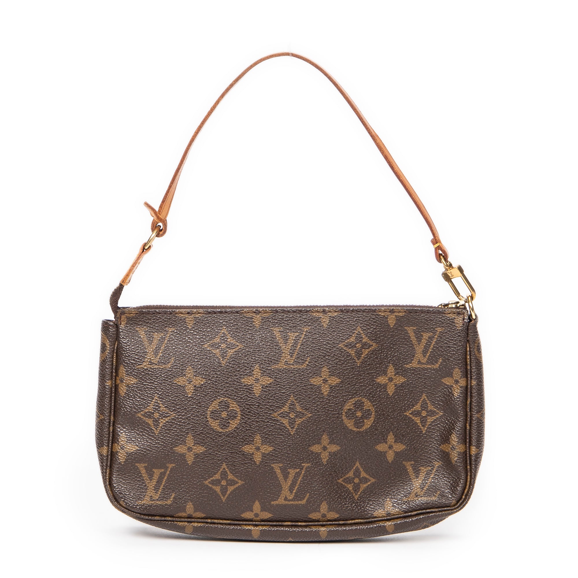 Pouch Pochette Accessoires Brown Monogram Canvas