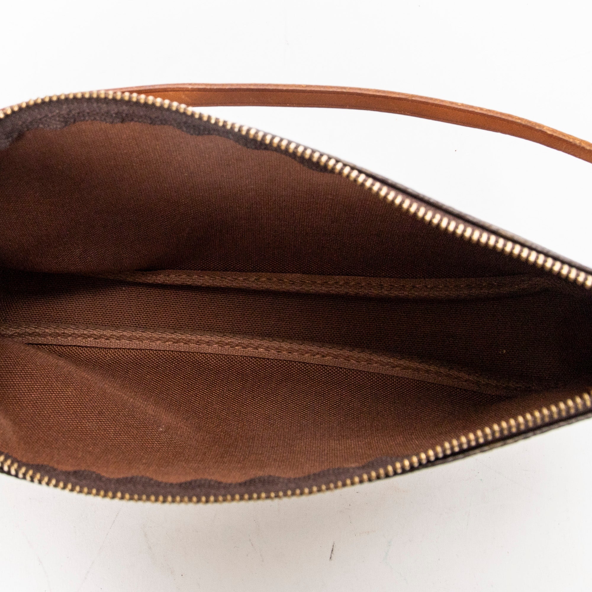 Pouch Pochette Accessoires Brown Monogram Canvas