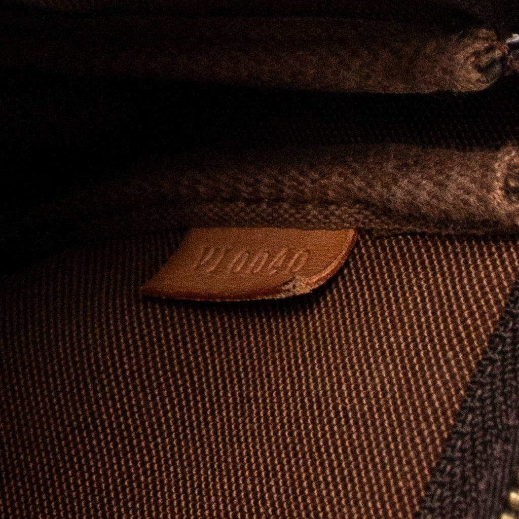 Pouch Pochette Accessoires Brown Monogram Canvas