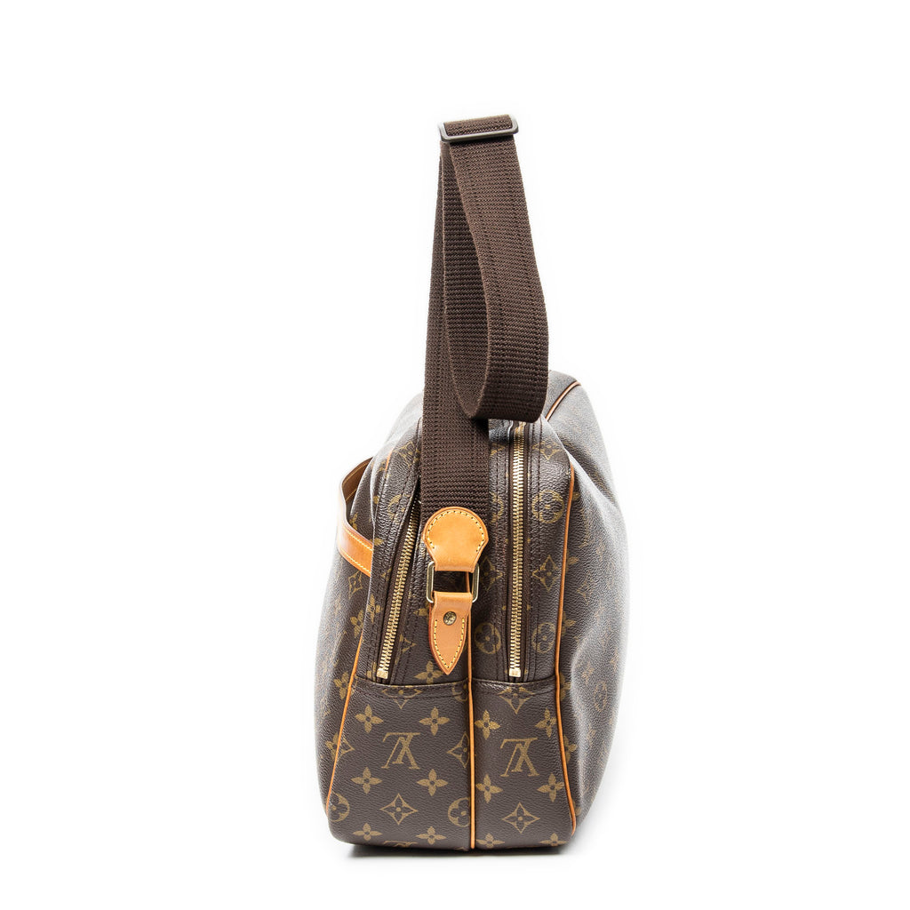 Shoulder bag Reporter GM Brown Monogram Canvas