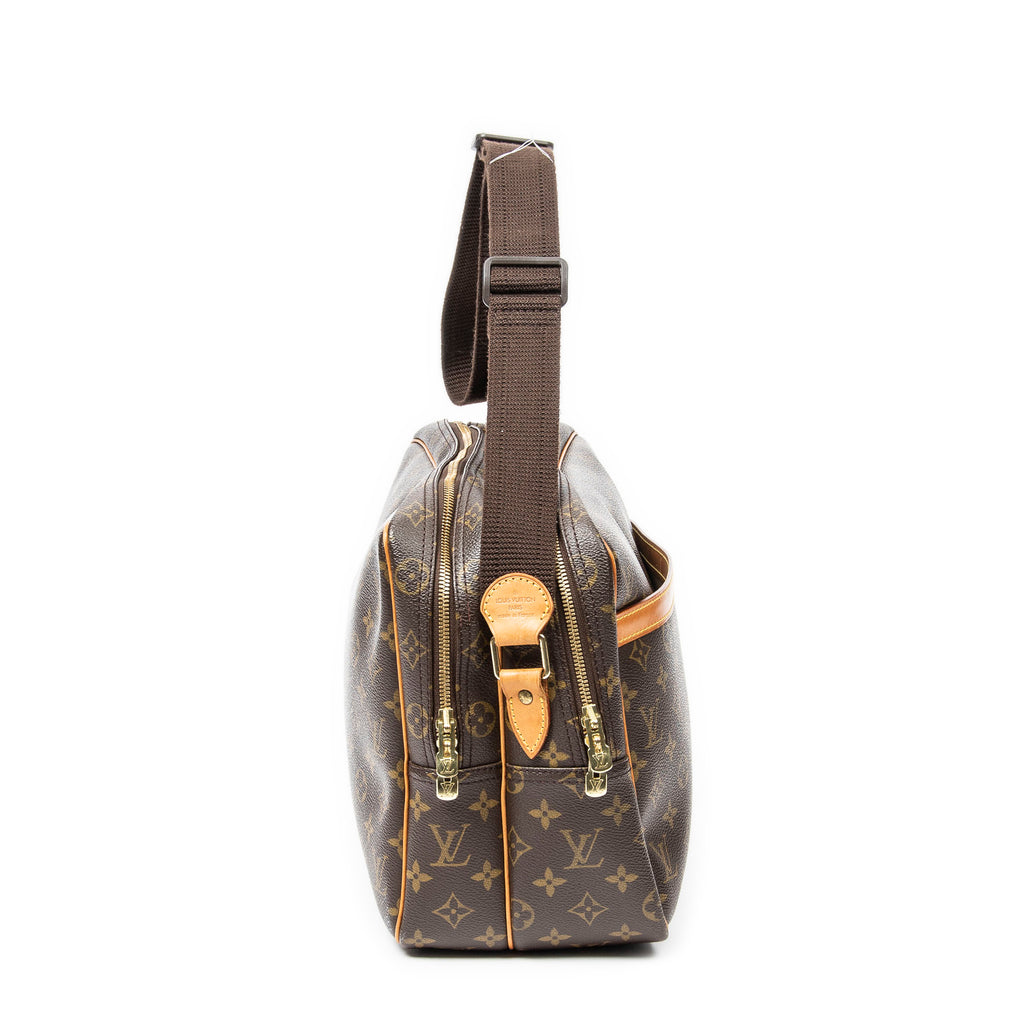 Shoulder bag Reporter GM Brown Monogram Canvas