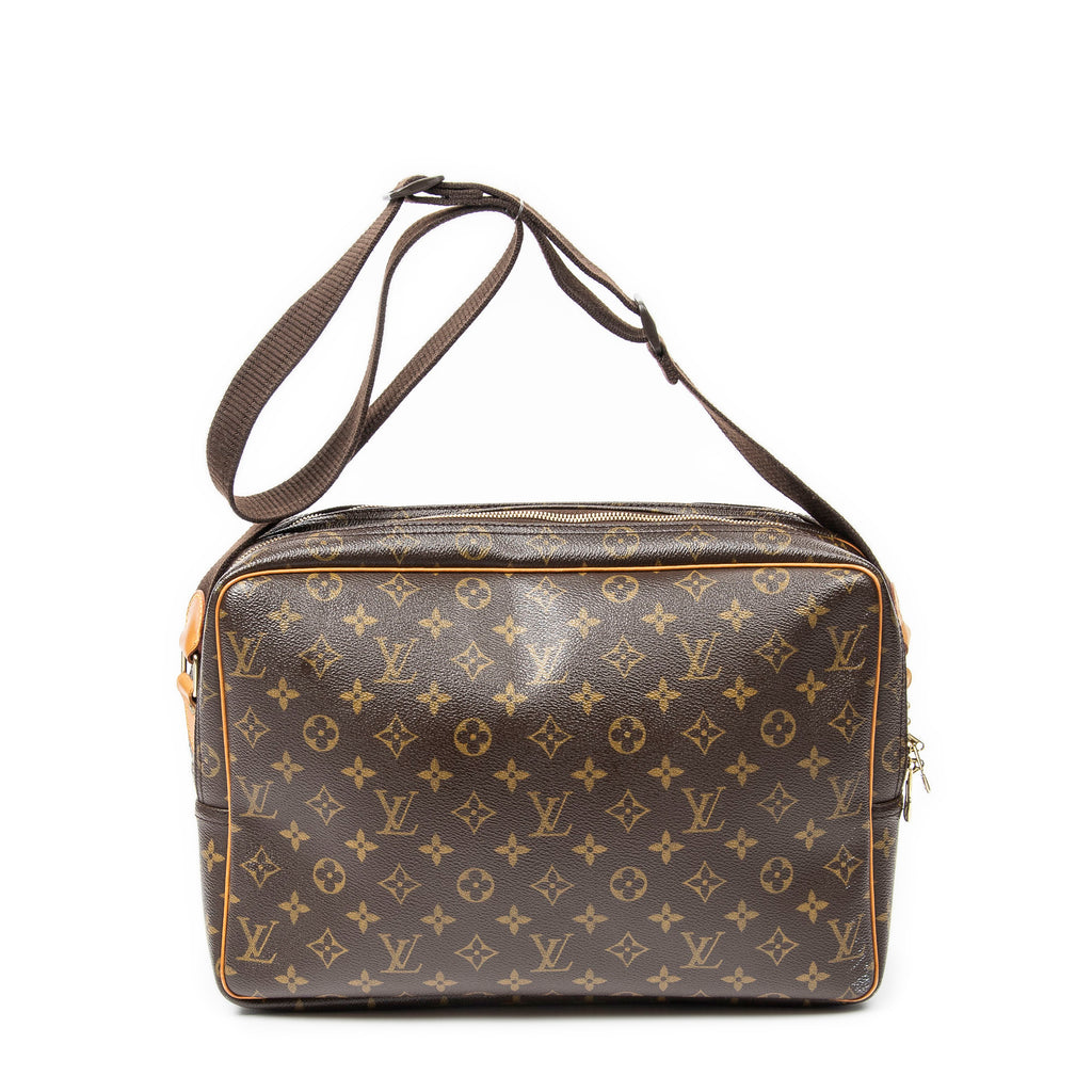 Shoulder bag Reporter GM Brown Monogram Canvas