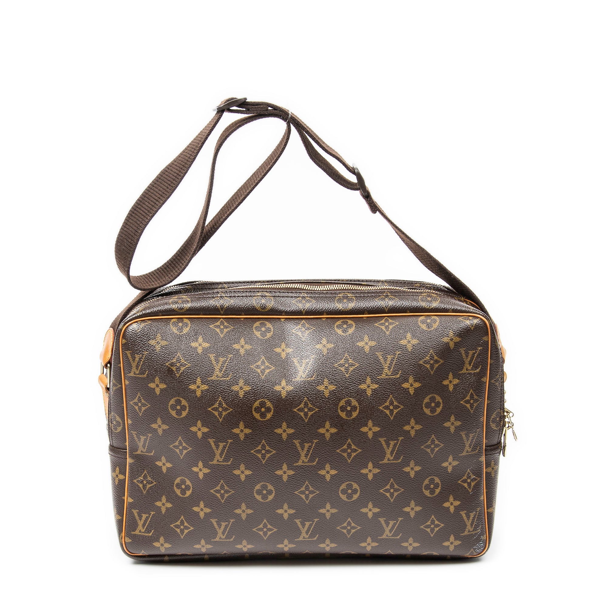 Shoulder bag Reporter GM Brown Monogram Canvas