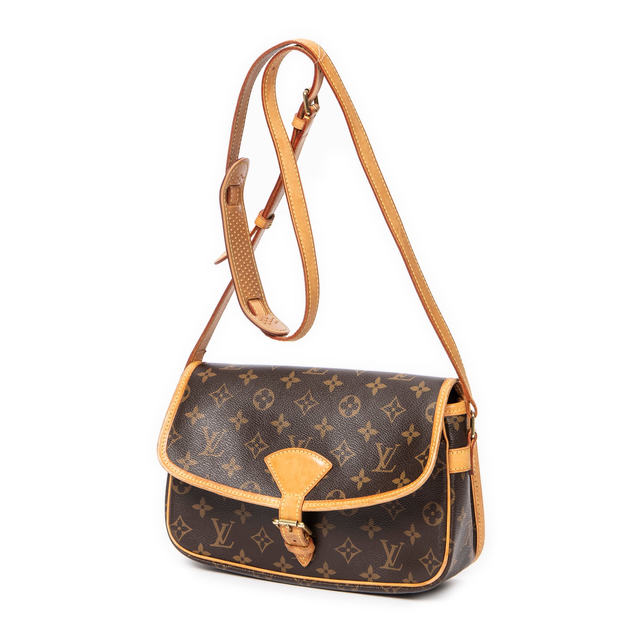 Shoulder bag Sologne Brown Monogram Canvas