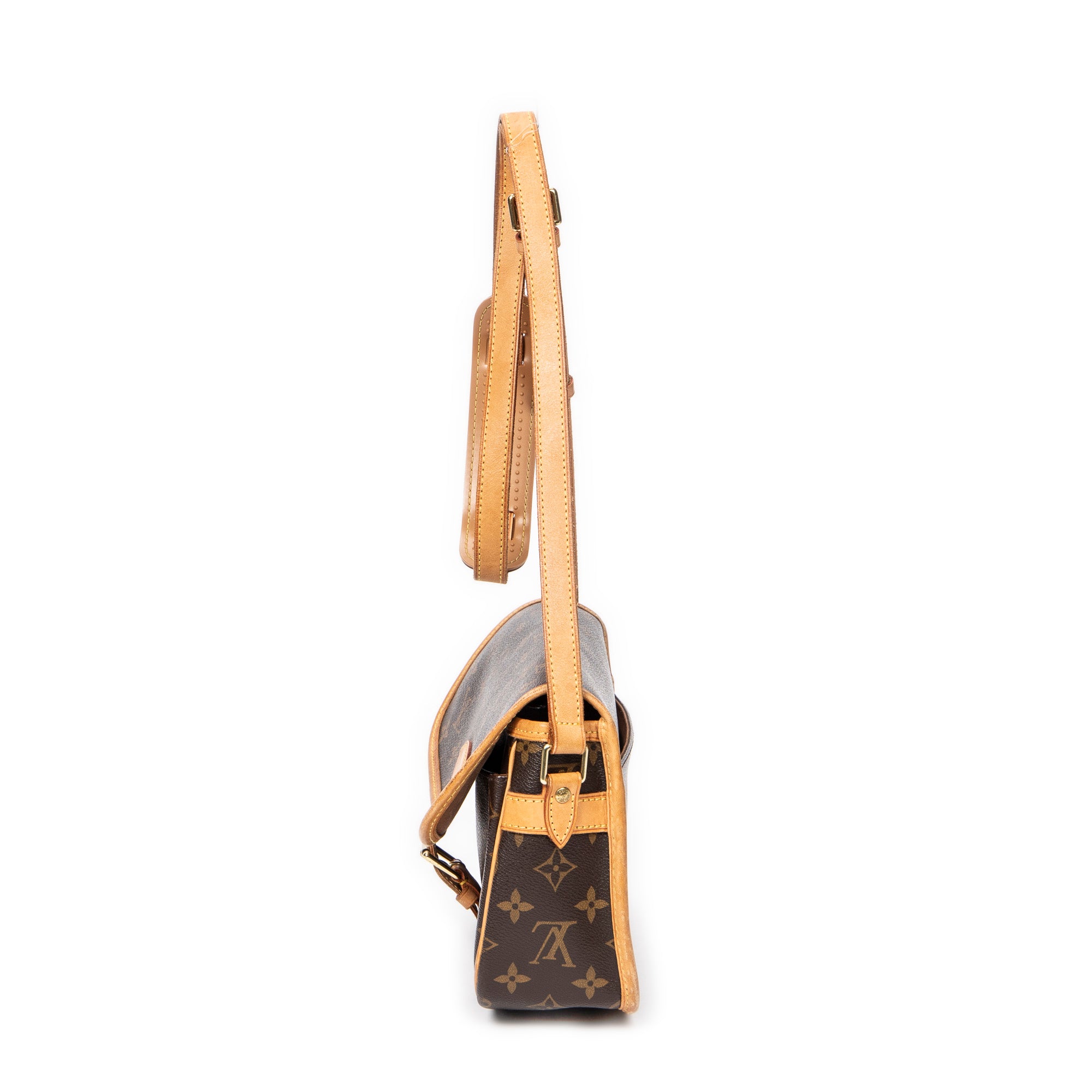 Shoulder bag Sologne Brown Monogram Canvas