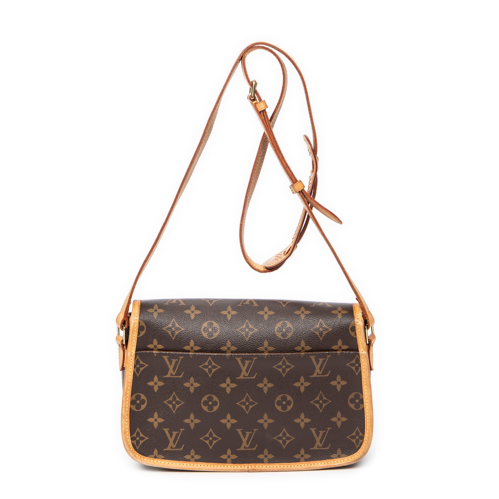 Shoulder bag Sologne Brown Monogram Canvas