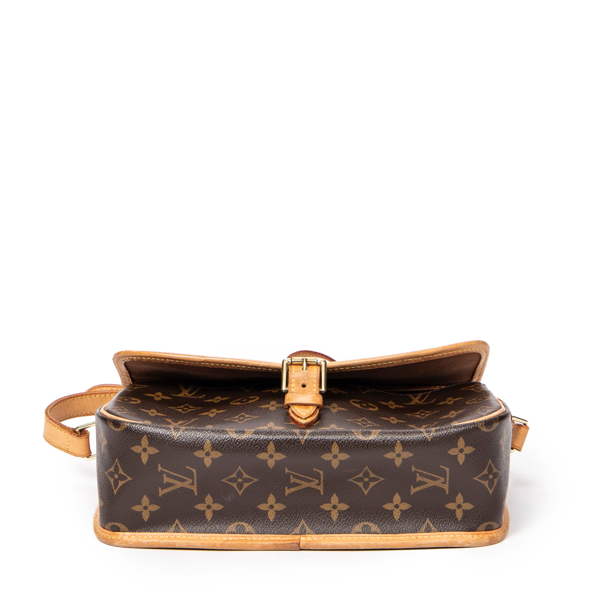 Shoulder bag Sologne Brown Monogram Canvas