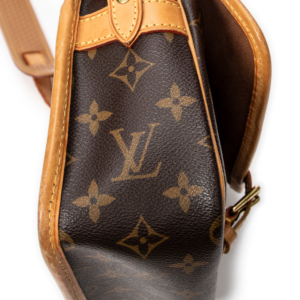 Shoulder bag Sologne Brown Monogram Canvas