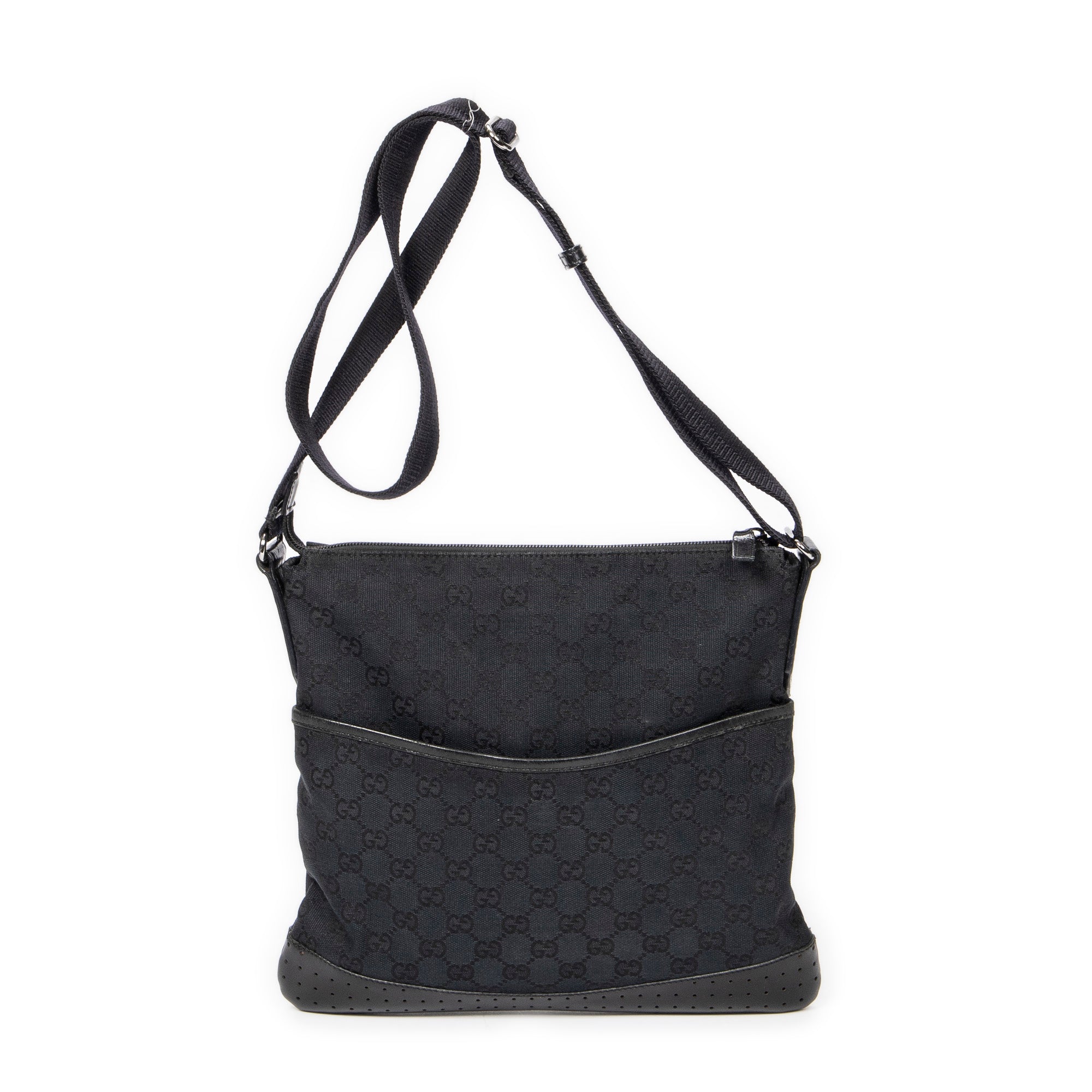 Shoulder bag Medium Messenger Black Monogrammed Canvas