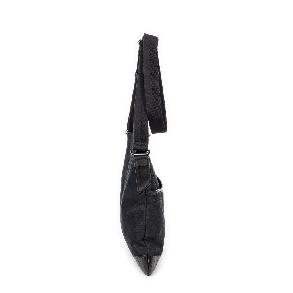 Shoulder bag Medium Messenger Black Monogrammed Canvas