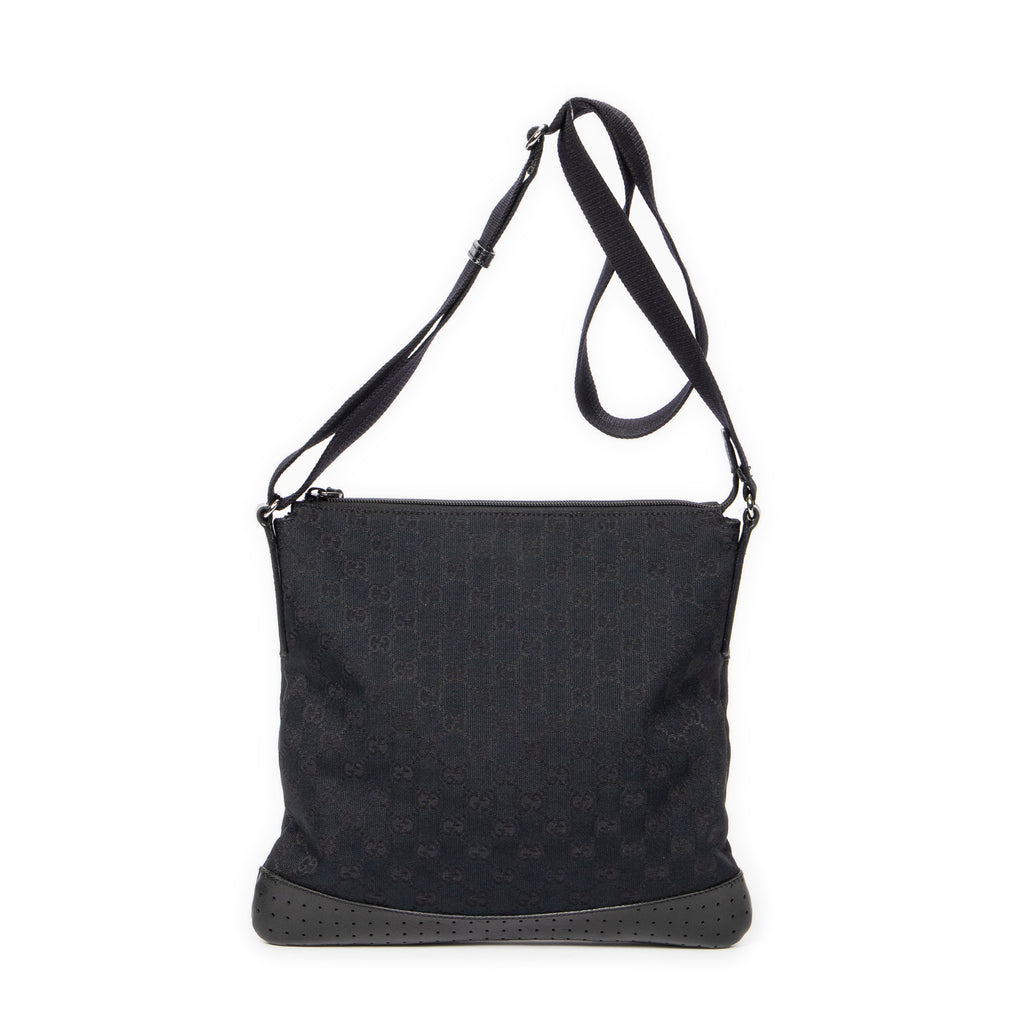 Shoulder bag Medium Messenger Black Monogrammed Canvas