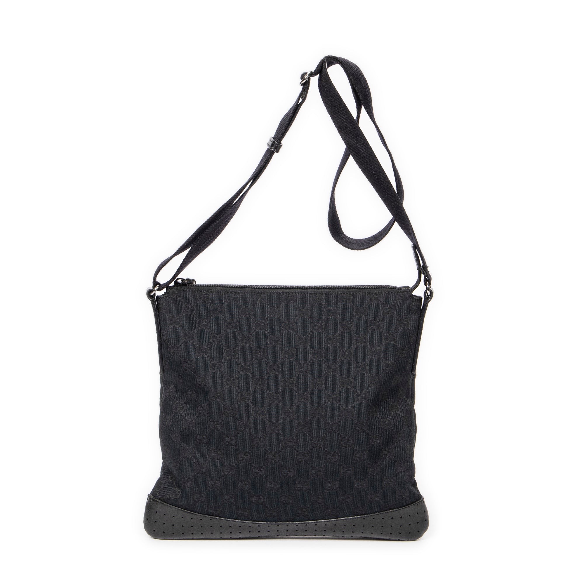 Shoulder bag Medium Messenger Black Monogrammed Canvas
