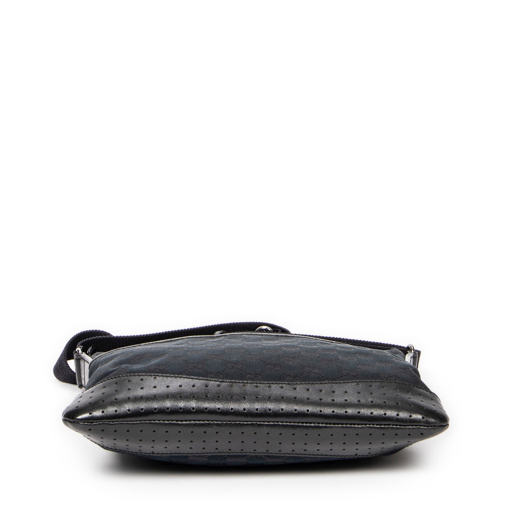 Shoulder bag Medium Messenger Black Monogrammed Canvas