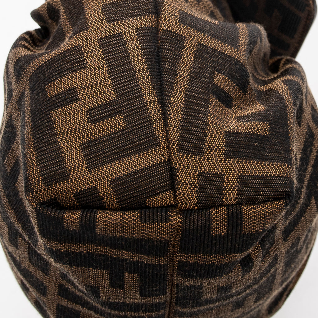 Shoulder bag Chef Flap Hobo Brown Zucca Canvas