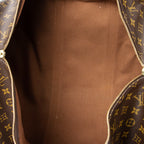 Travel Bag Keepall 55 Brown Monogram Canvas