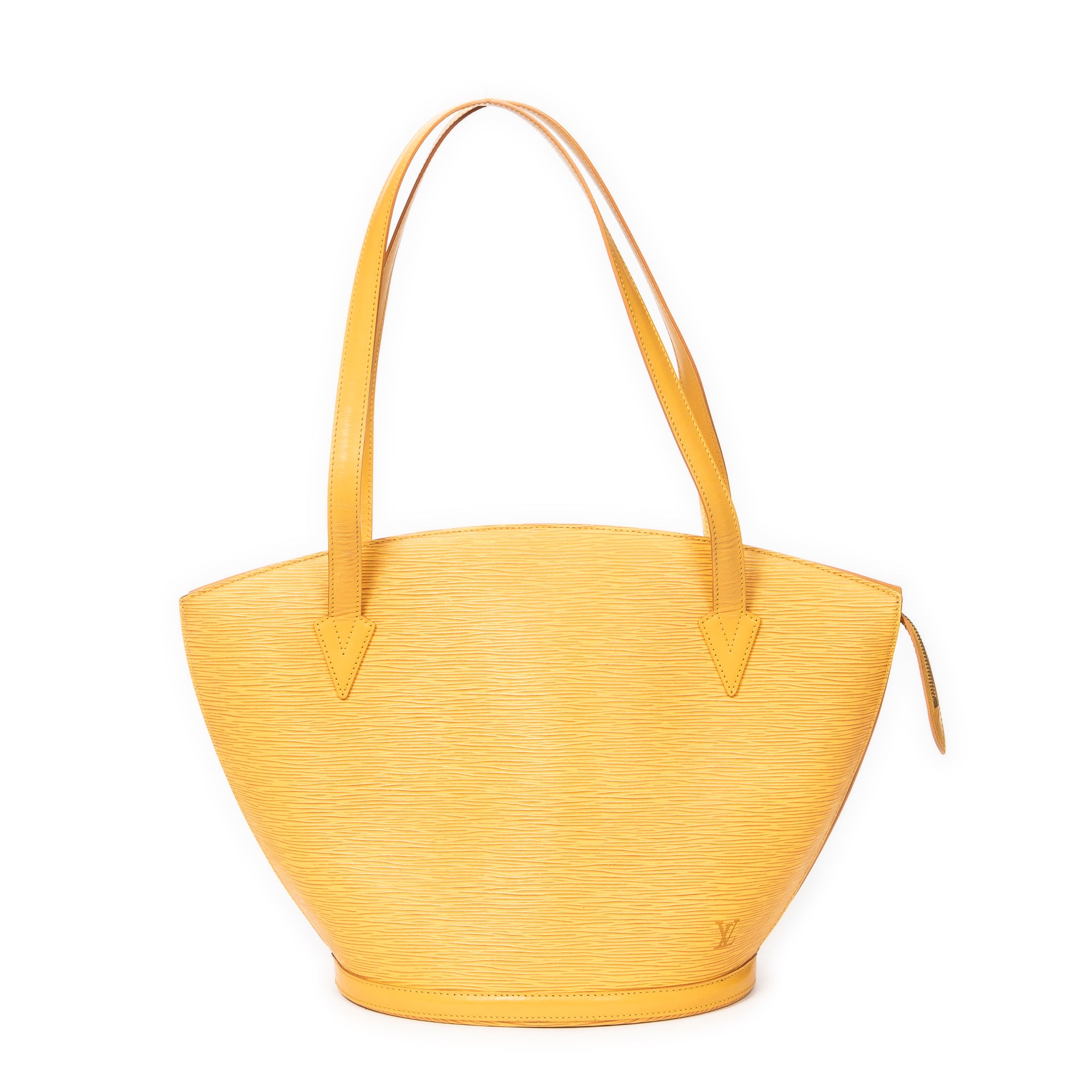 Shoulder bag St-Jacques Shopping GM Yellow Epi