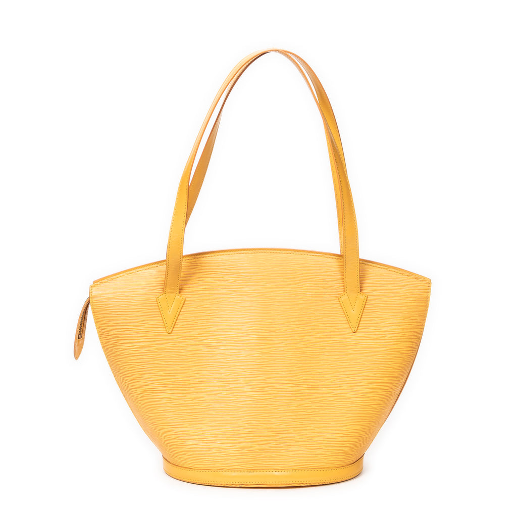Shoulder bag St-Jacques Shopping GM Yellow Epi