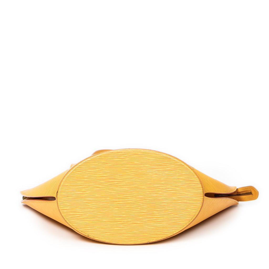 Shoulder bag St-Jacques Shopping GM Yellow Epi