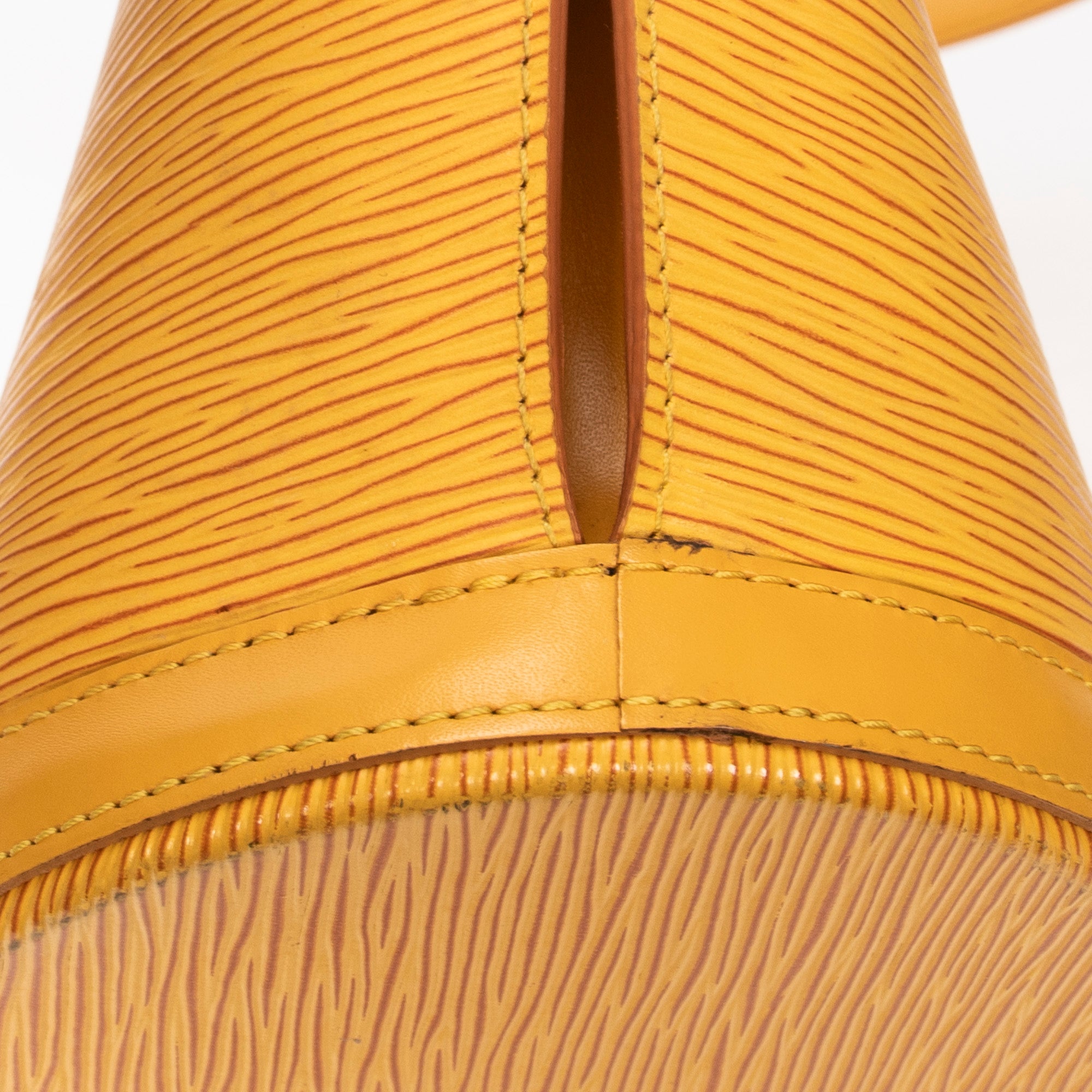 Shoulder bag St-Jacques Shopping GM Yellow Epi