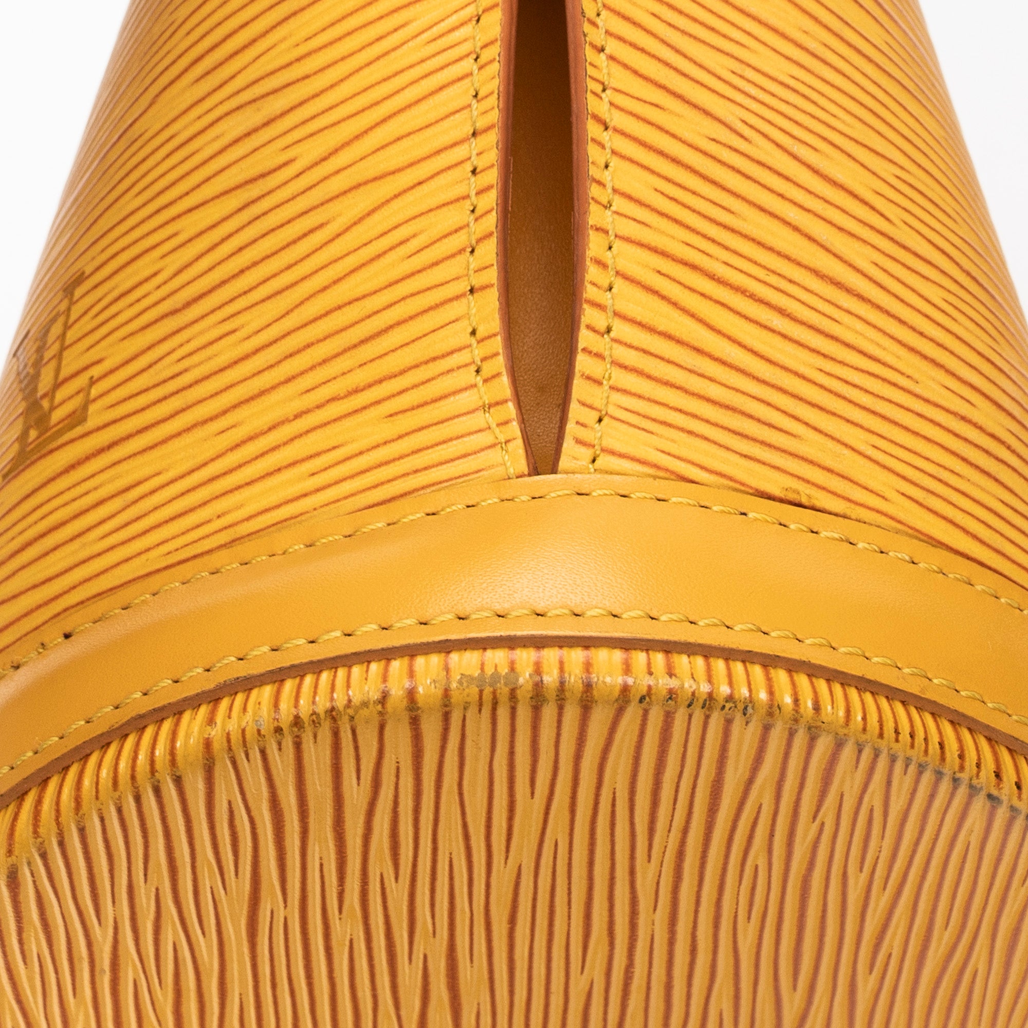 Shoulder bag St-Jacques Shopping GM Yellow Epi