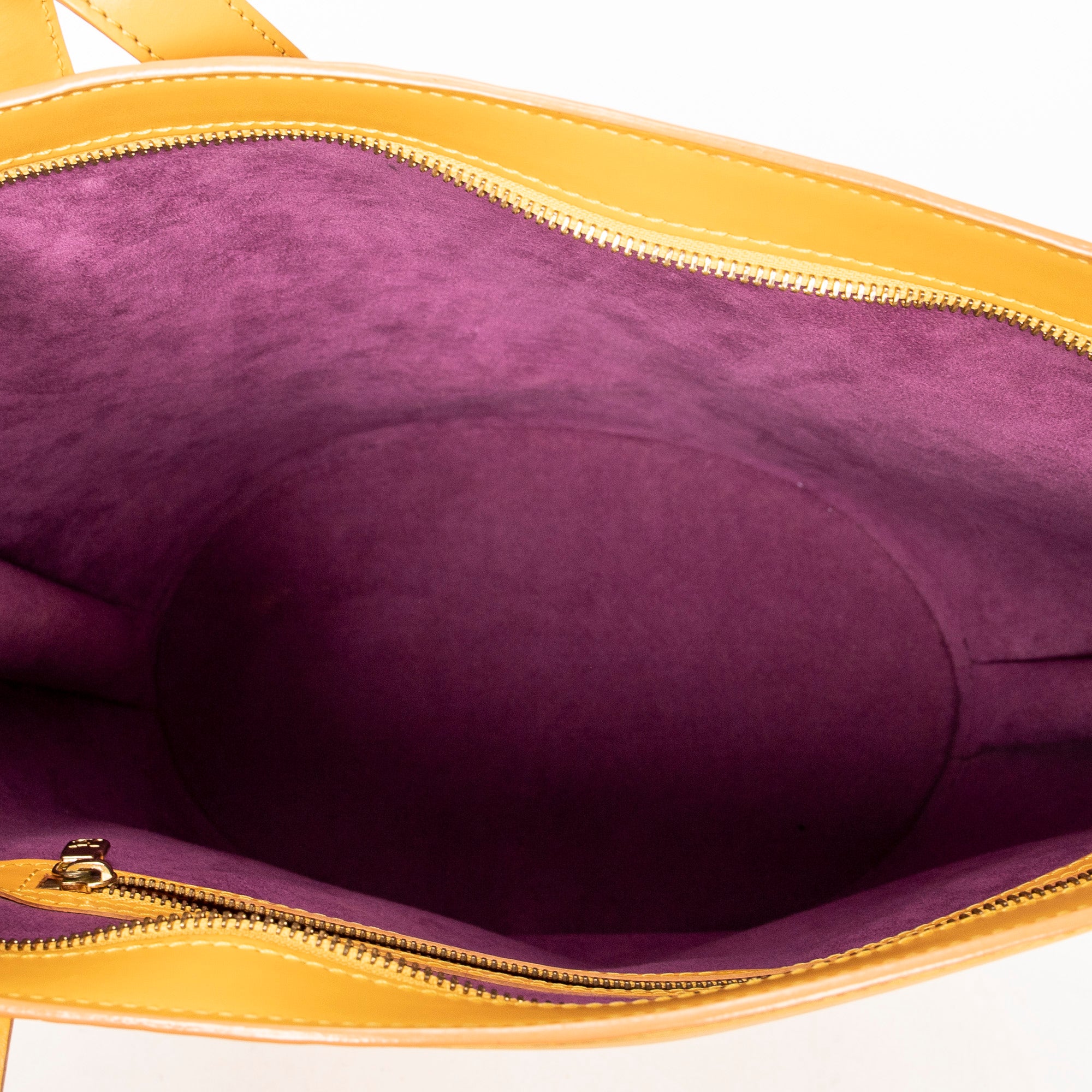 Shoulder bag St-Jacques Shopping GM Yellow Epi