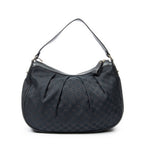 Shoulder bag Medium Sukey Hobo Black Monogrammed Canvas