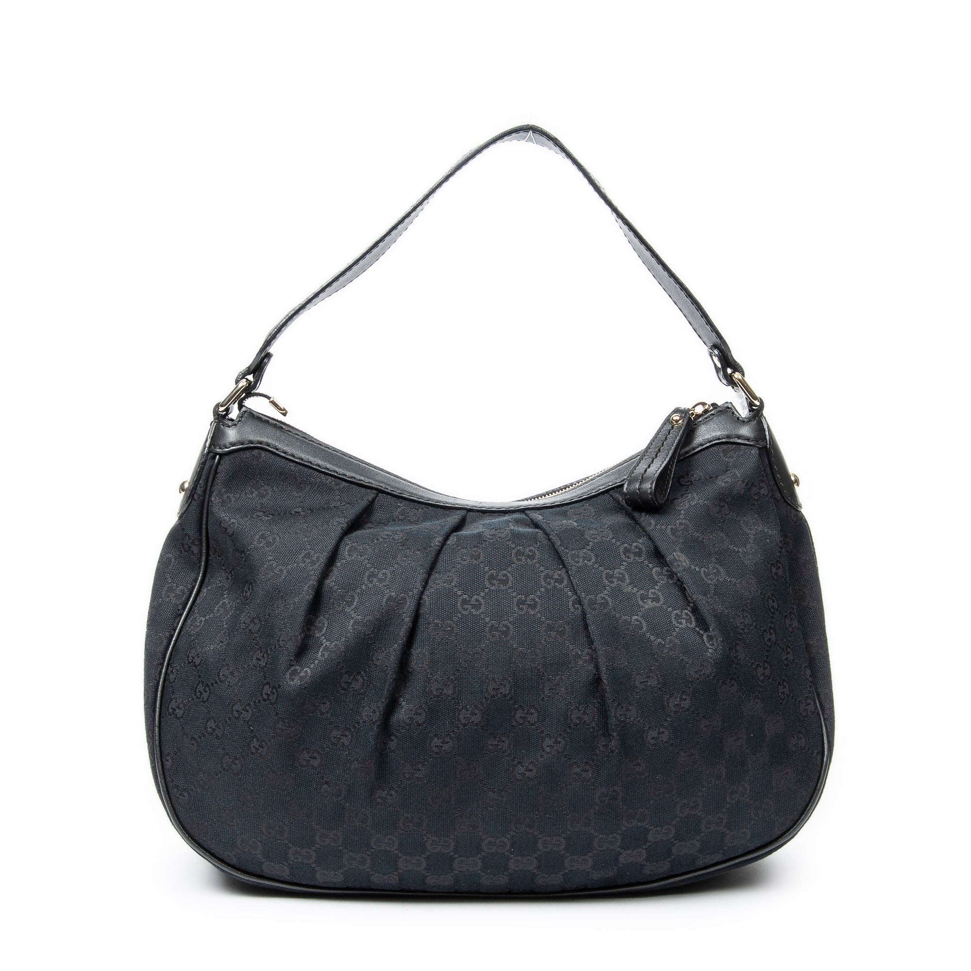 Shoulder bag Medium Sukey Hobo Black Monogrammed Canvas