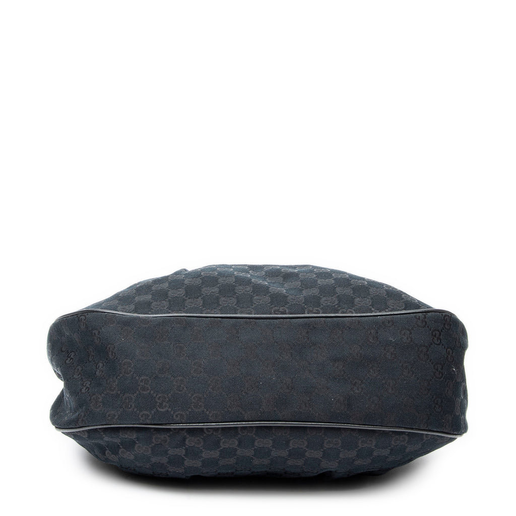 Shoulder bag Medium Sukey Hobo Black Monogrammed Canvas