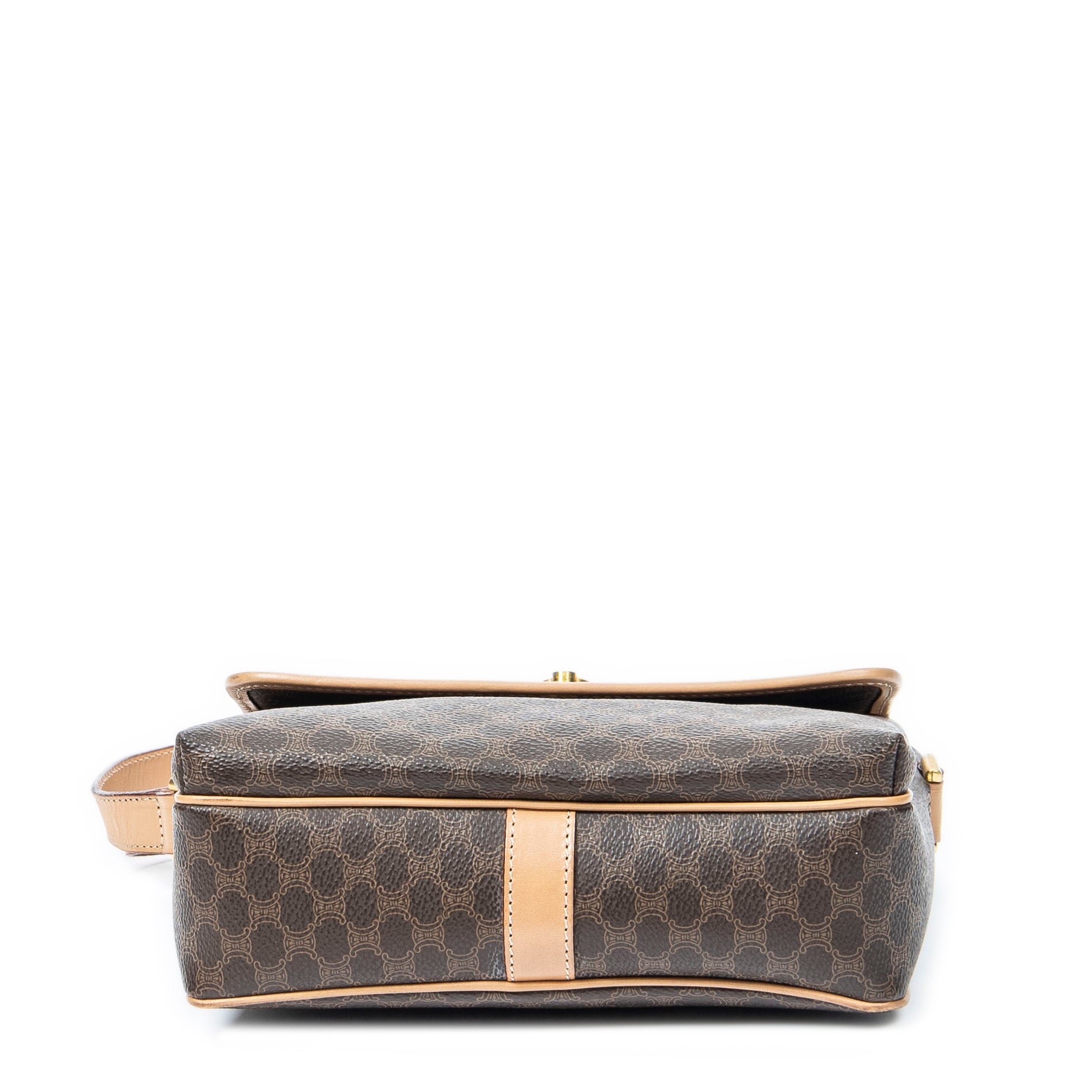 Shoulder bag Vintage Flap Crossbody Beige Macadam Coated Canvas
