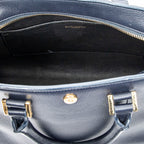 Handbag Baby Monogram Cabas Navy Grained Calfskin Leather