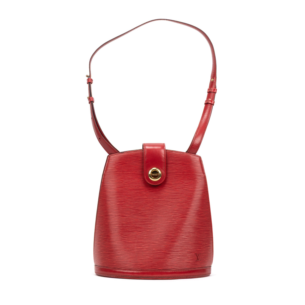 Shoulder bag Cluny Red Epi