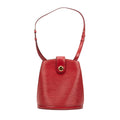 Shoulder bag Cluny Red Epi