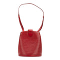 Shoulder bag Cluny Red Epi